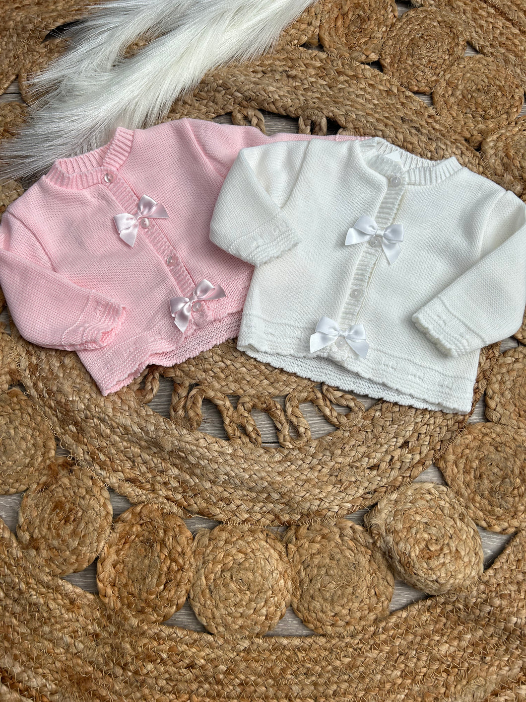 Knitted Bow Cardigans